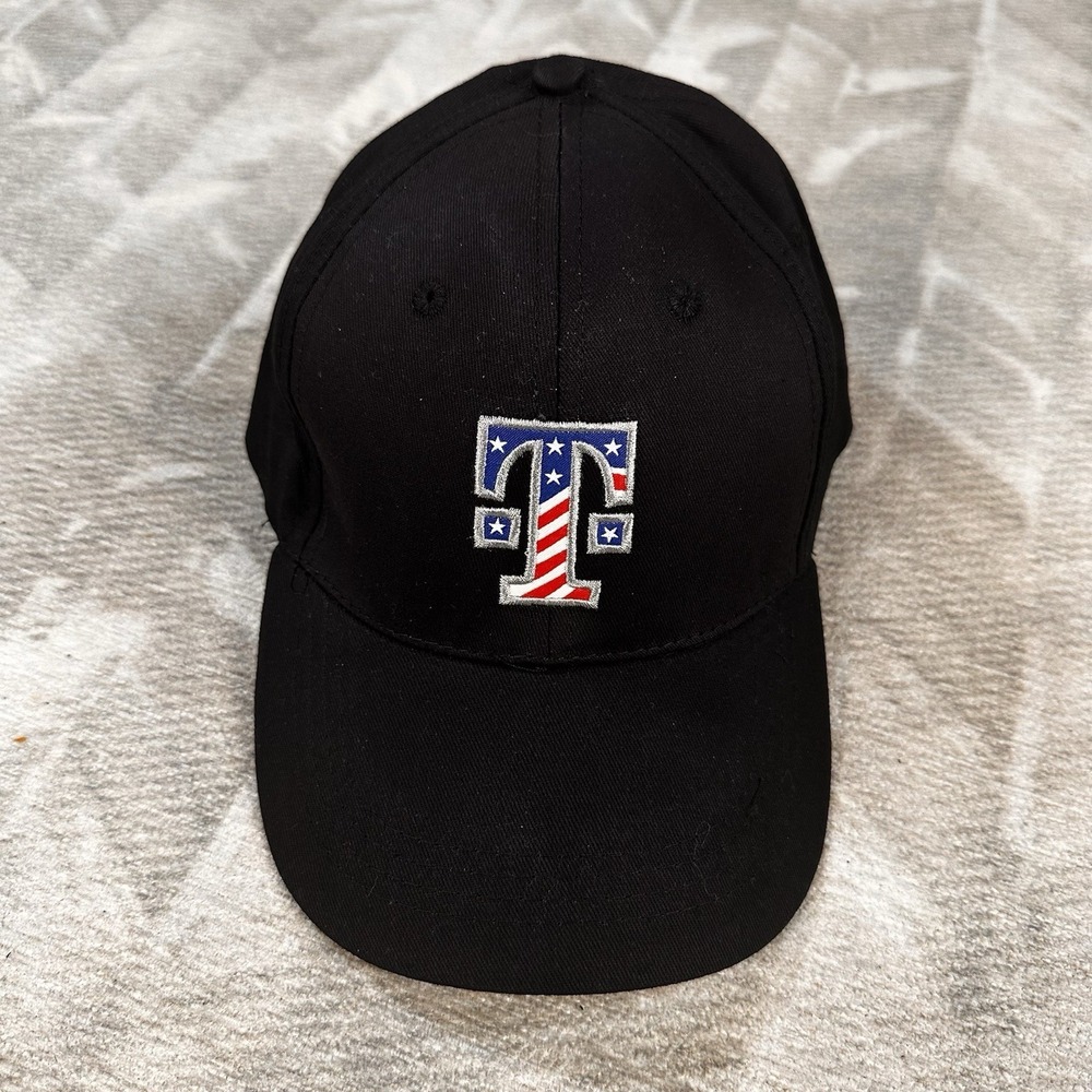 Bulk‎ Lot of 45 New Black SnapBack Hats with American Flag T Logo